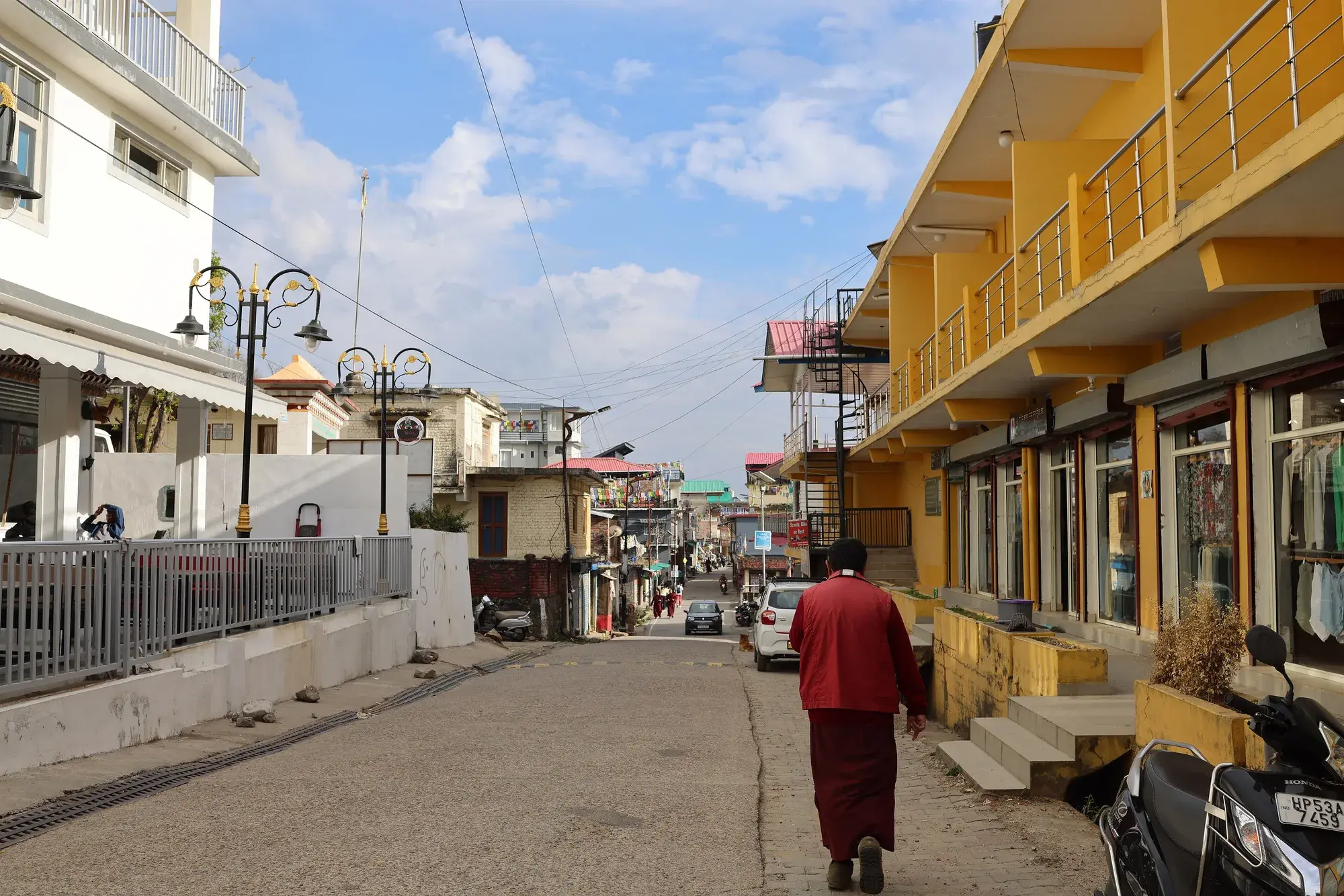 The Colony road through Bir village
