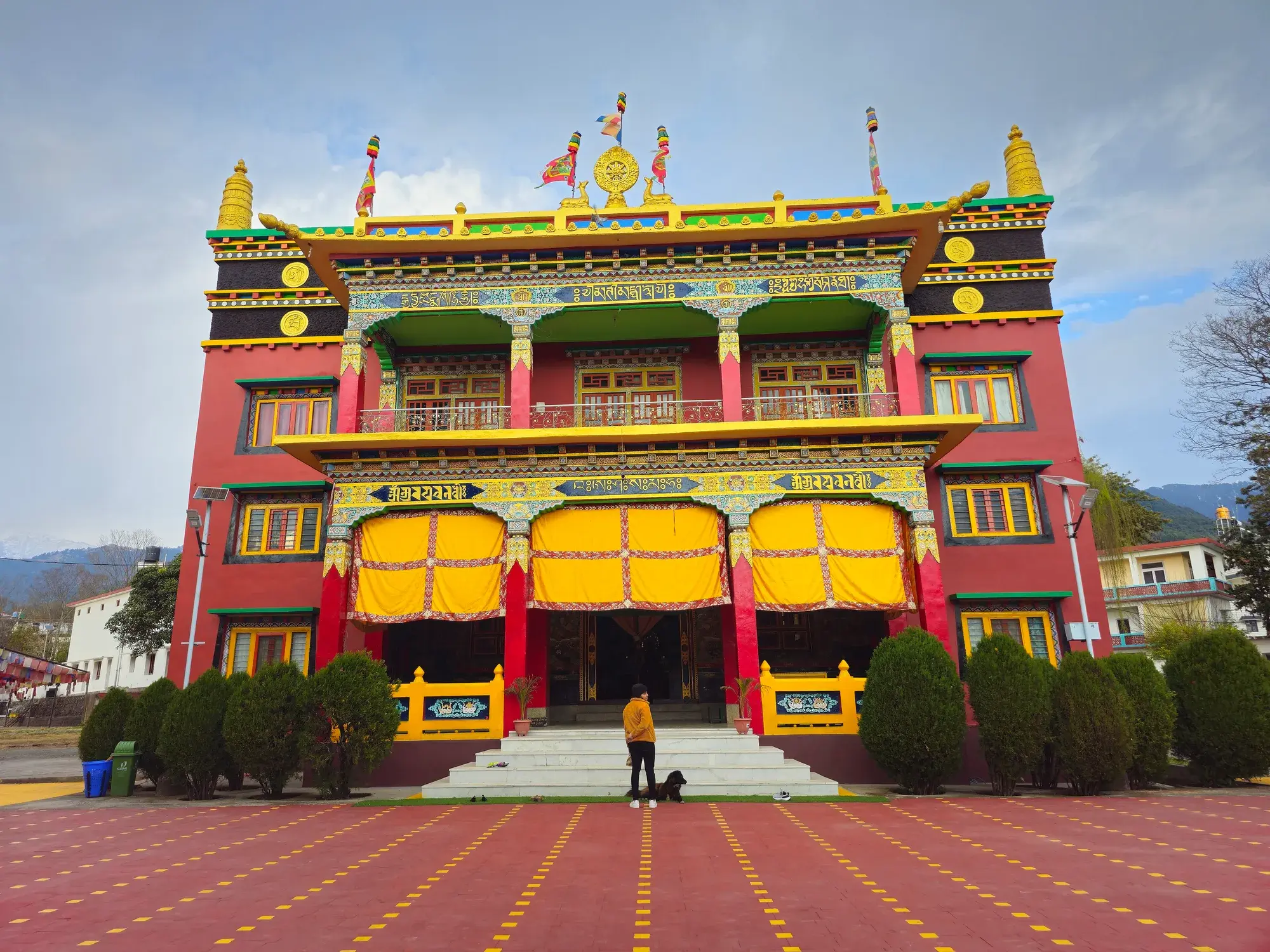 Chokling Monastery in Bir’s Tibetan Colony